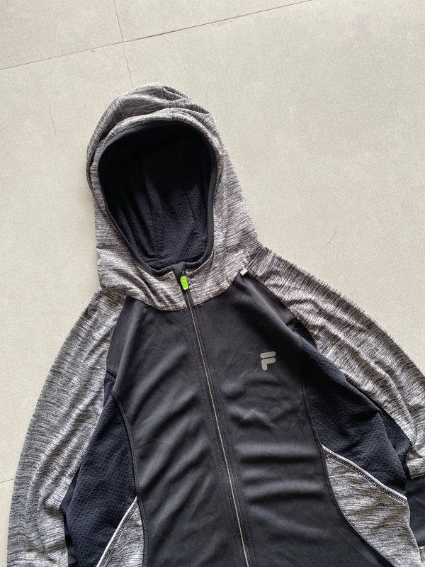FILA HOODED JACKET - M - Aged Arc