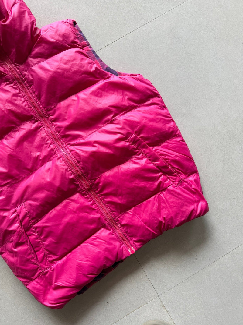 FULL ZIP REVERSIBLE PUFFER VEST - S - Aged Arc