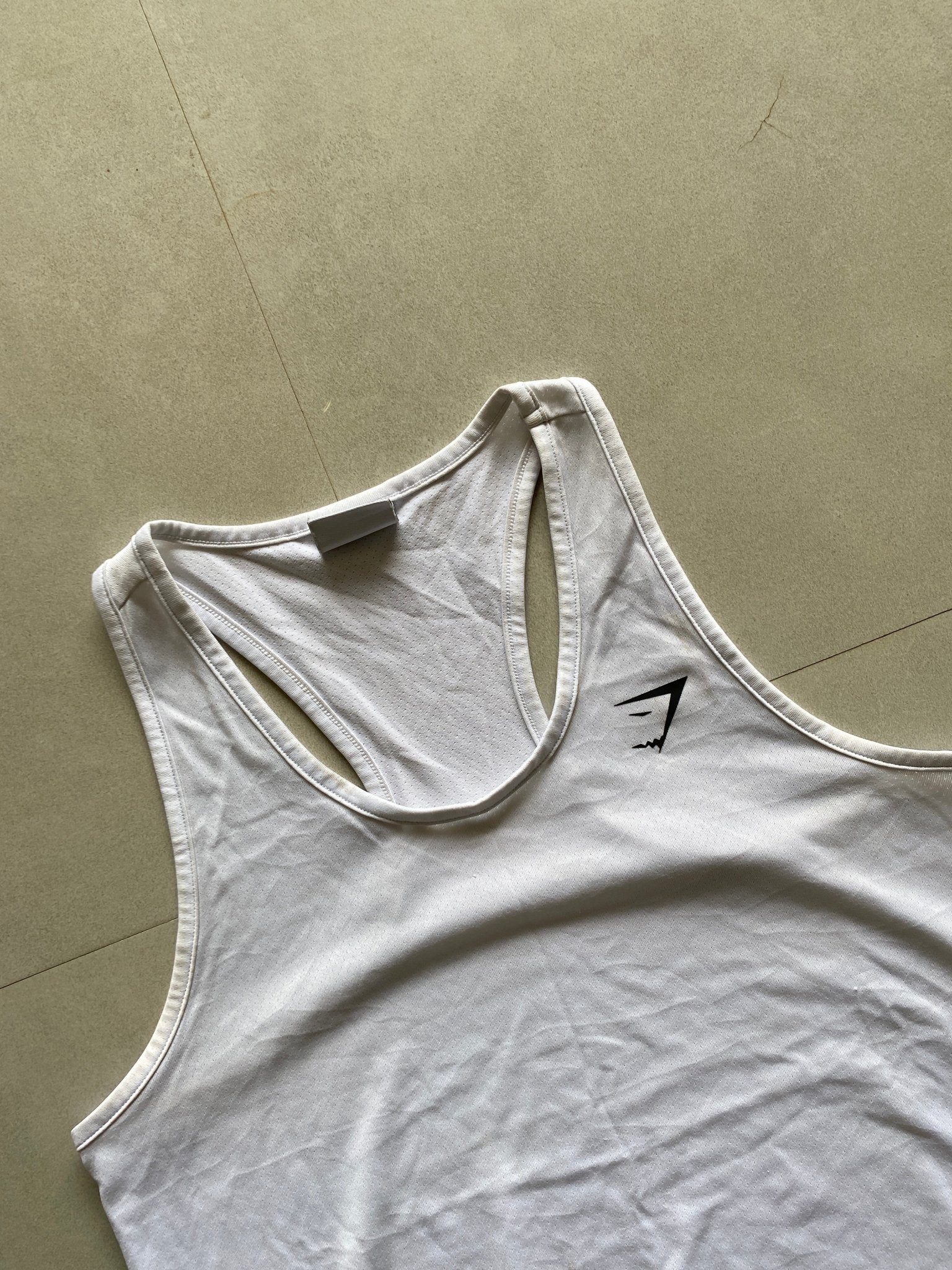 GYM SHARK TANK-TOP - S - Aged Arc