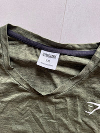 GYM SHARK TEE - L - Aged Arc