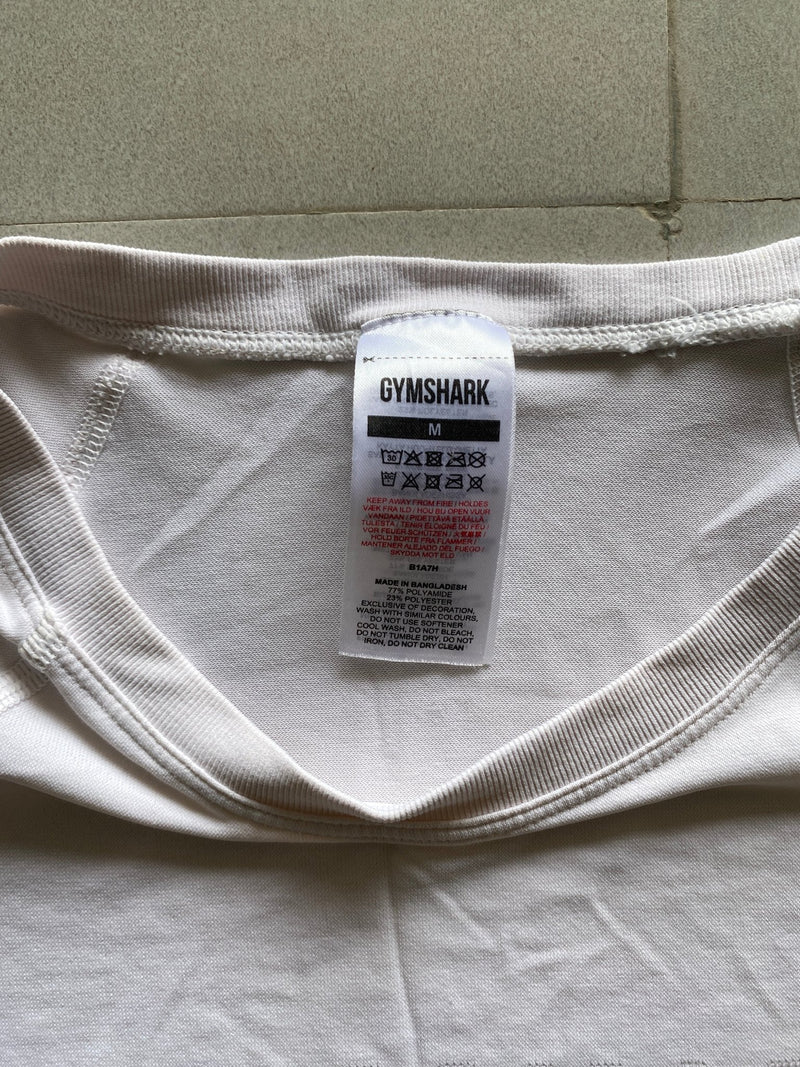 GYM SHARK TEE - M - Aged Arc