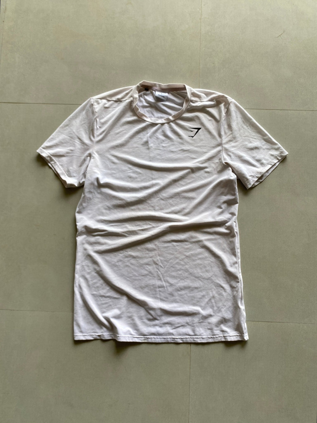 GYM SHARK TEE - S - Aged Arc