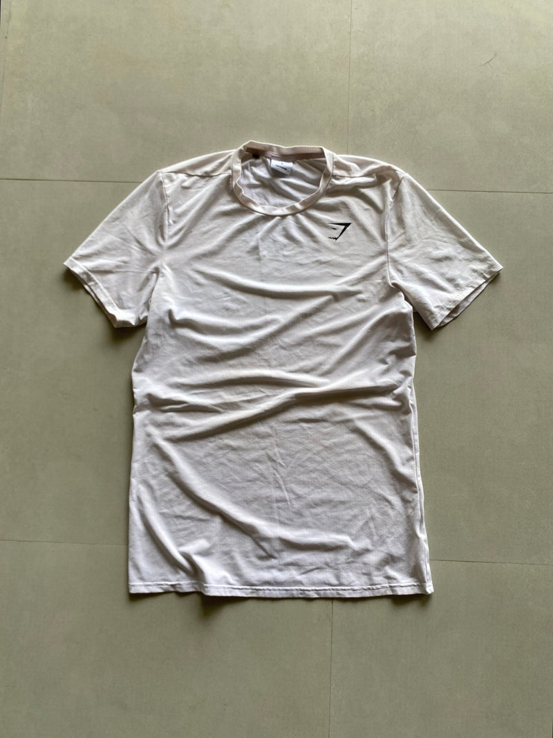 GYM SHARK TEE - S - Aged Arc
