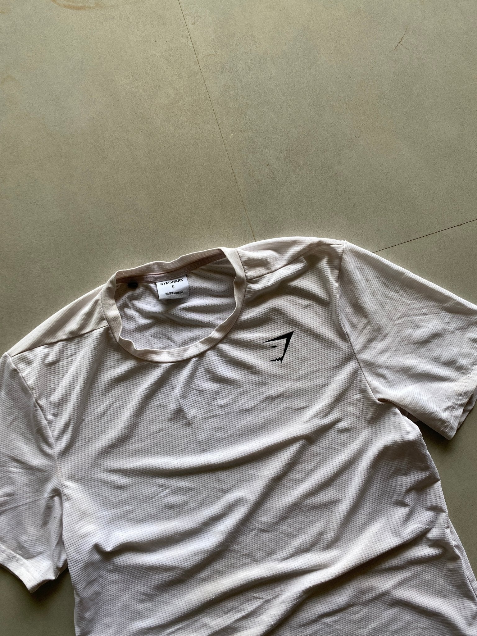 GYM SHARK TEE - S - Aged Arc