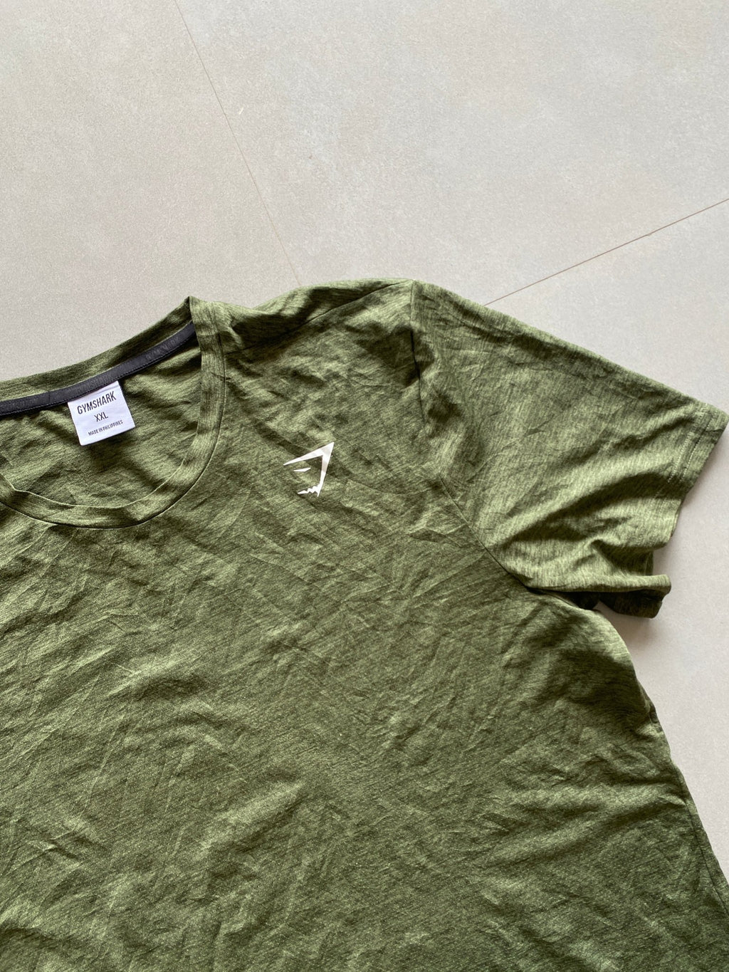 GYM SHARK TEE - XL - Aged Arc