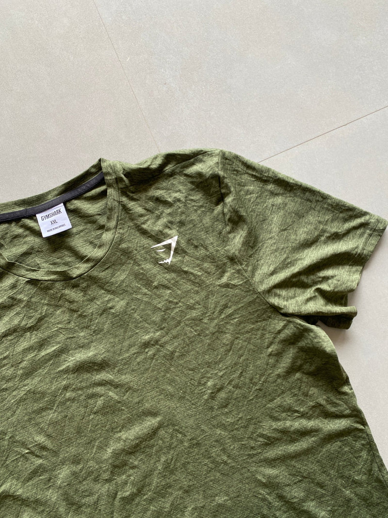 GYM SHARK TEE - XL - Aged Arc