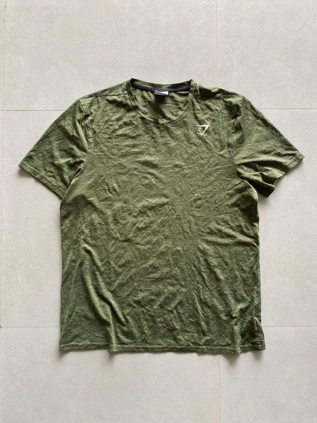 GYM SHARK TEE - XL - Aged Arc