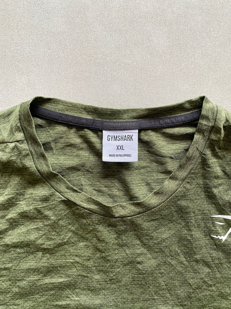 GYM SHARK TEE - XL - Aged Arc