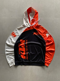 KTM PRINTED HOODIE - M - Aged Arc