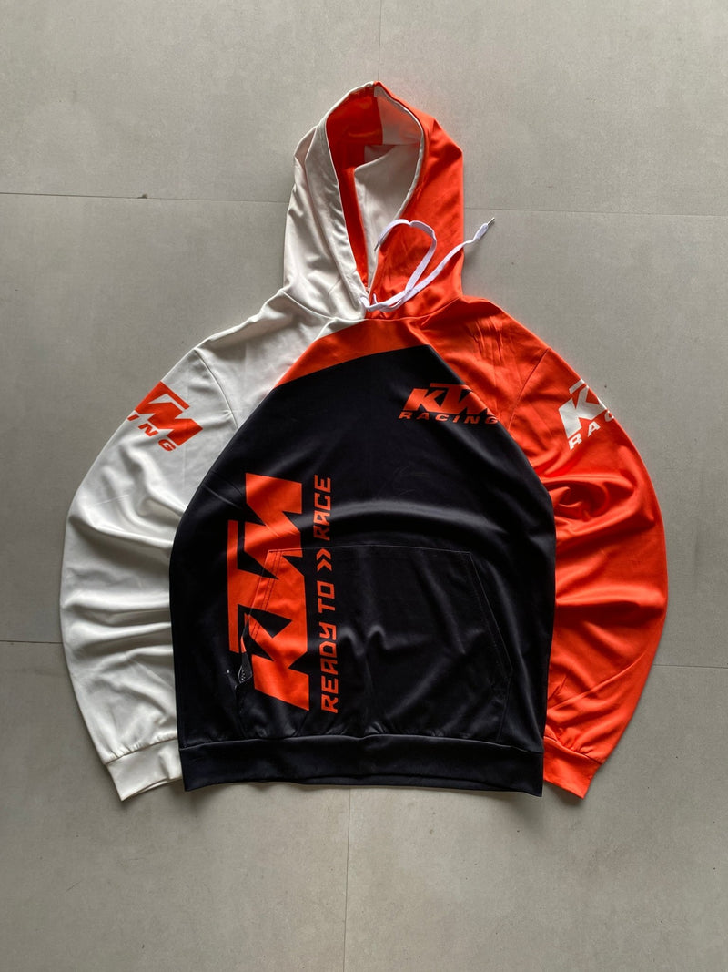 KTM PRINTED HOODIE - M - Aged Arc