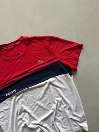LACOSTE DRI FIT TEE - XL - Aged Arc