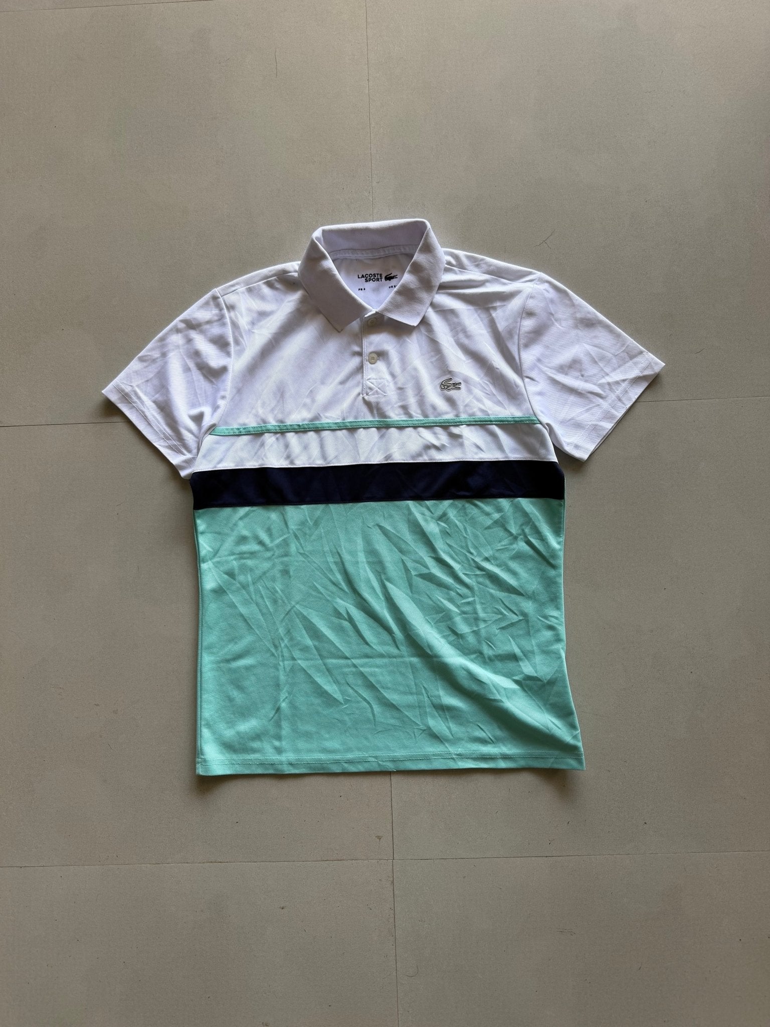 LACOSTE POLO TEE - XXS - Aged Arc