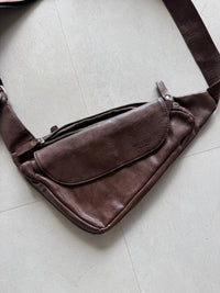 MARCOPOLO LEATHER FANNY PACK - Aged Arc