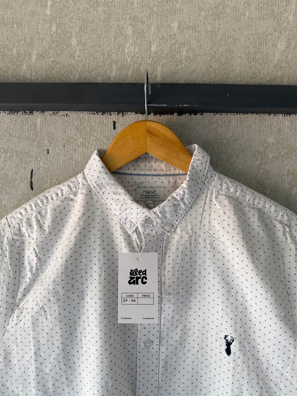 NEXT PRINTED SHIRT - XL ST56 - Aged Arc