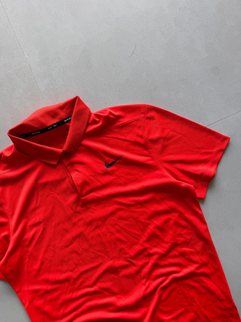 NIKE DRI FIT POLO TEE - S - Aged Arc
