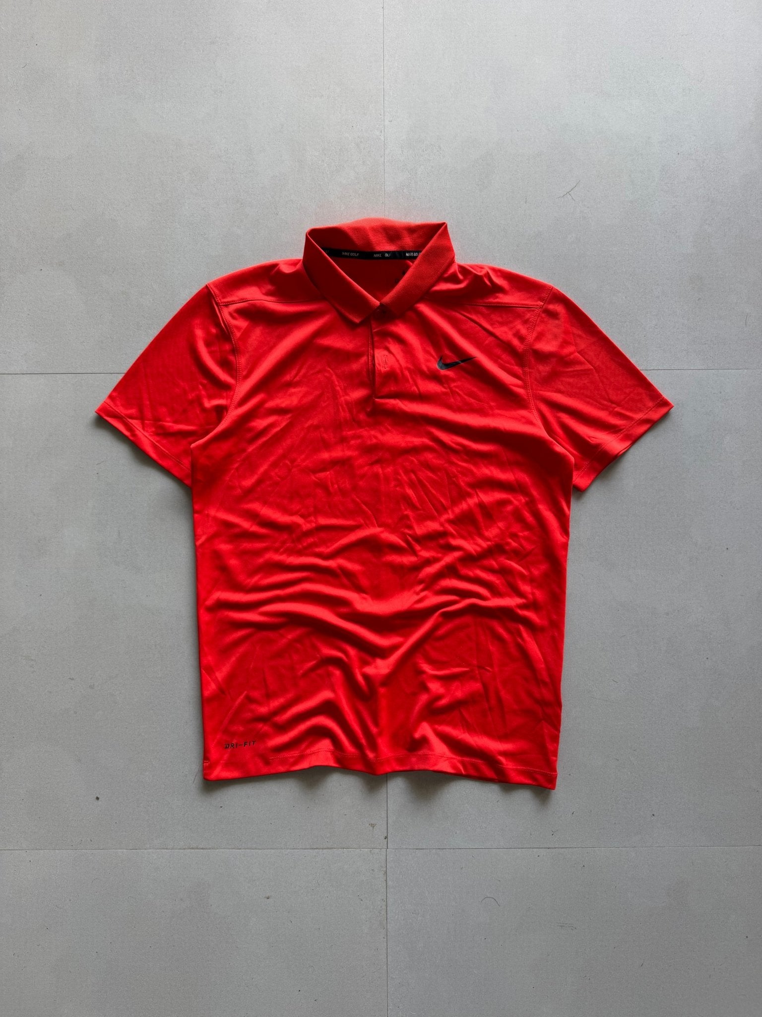 NIKE DRI FIT POLO TEE - S - Aged Arc