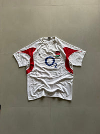 NIKE ENGLAND RUGBY JERSEY - M - Aged Arc