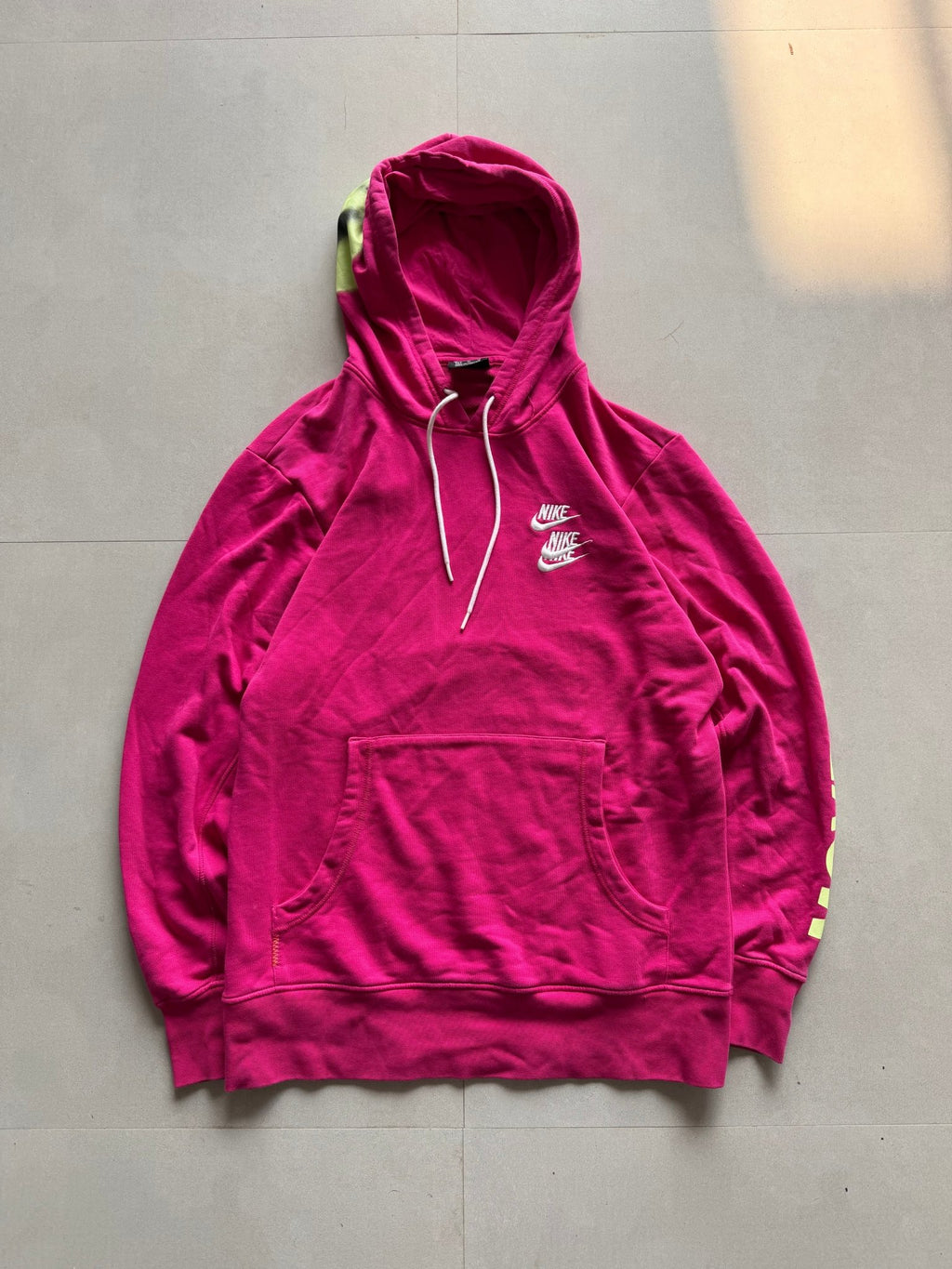 NIKE FRENCH TERRY HOODIE - M - Aged Arc