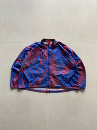 NIKE SPELL OUT WOMENS CROPPED JACKET - L - Aged Arc