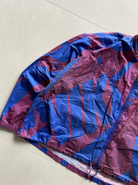 NIKE SPELL OUT WOMENS CROPPED JACKET - L - Aged Arc