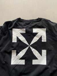 OFF WHITE MONALISA SWEATSHIRT - XL - Aged Arc