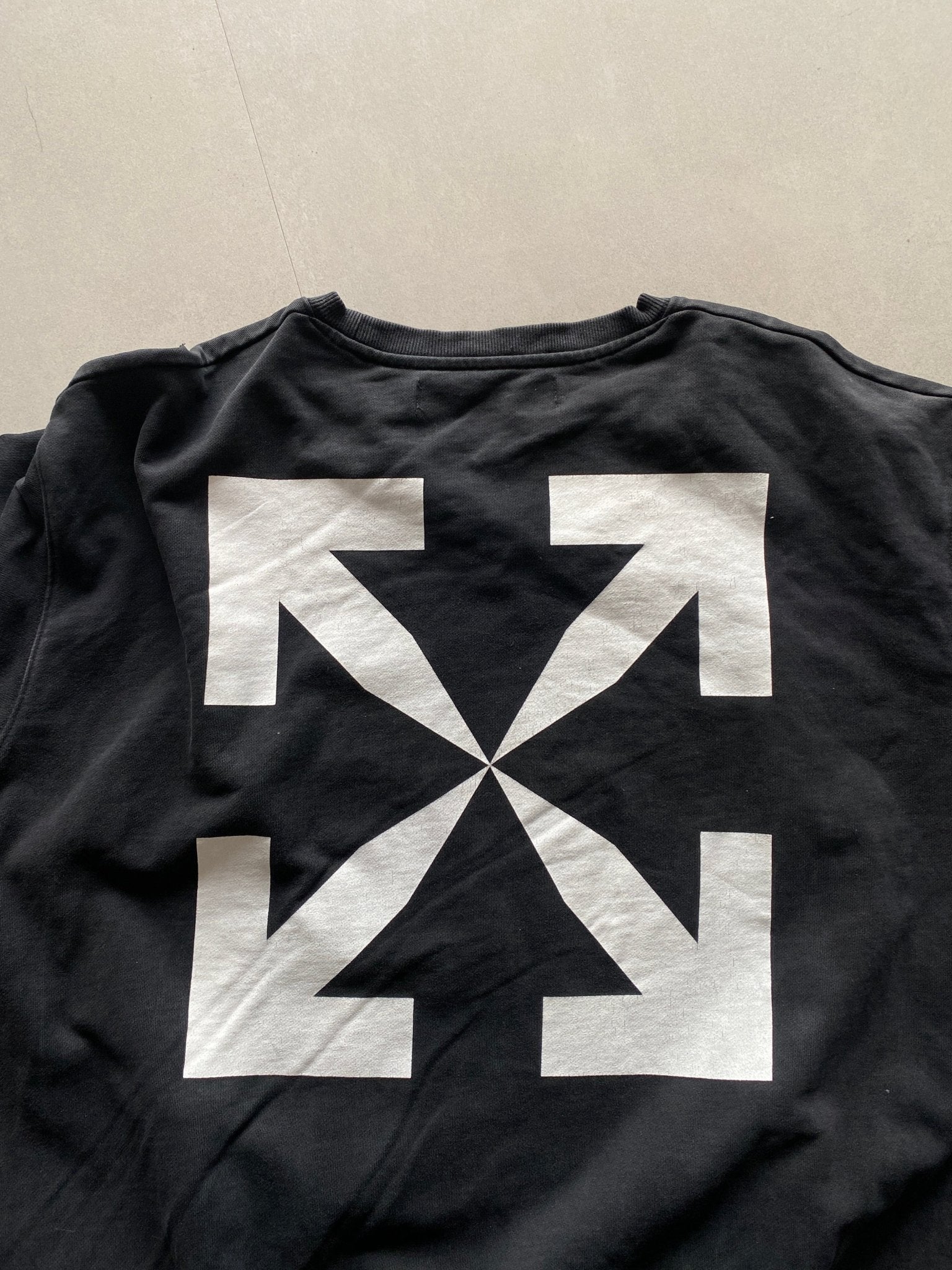 OFF WHITE MONALISA SWEATSHIRT - XL - Aged Arc