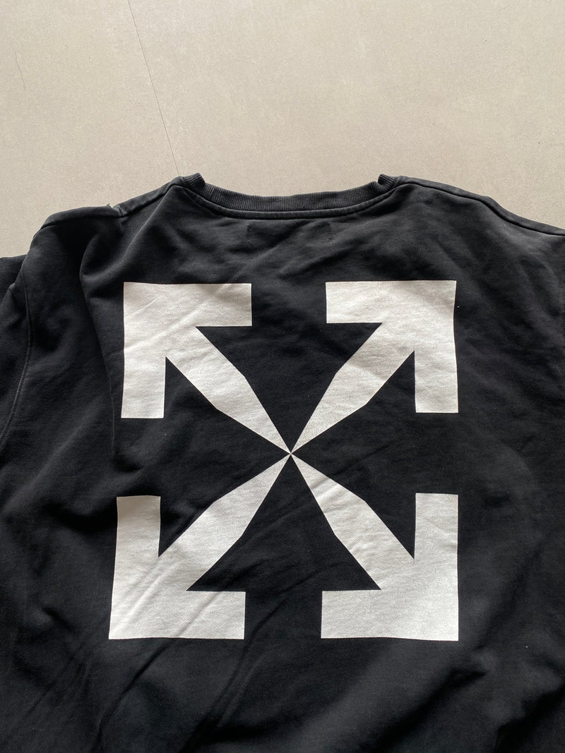 OFF WHITE MONALISA SWEATSHIRT - XL - Aged Arc