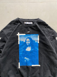 OFF WHITE MONALISA SWEATSHIRT - XL - Aged Arc