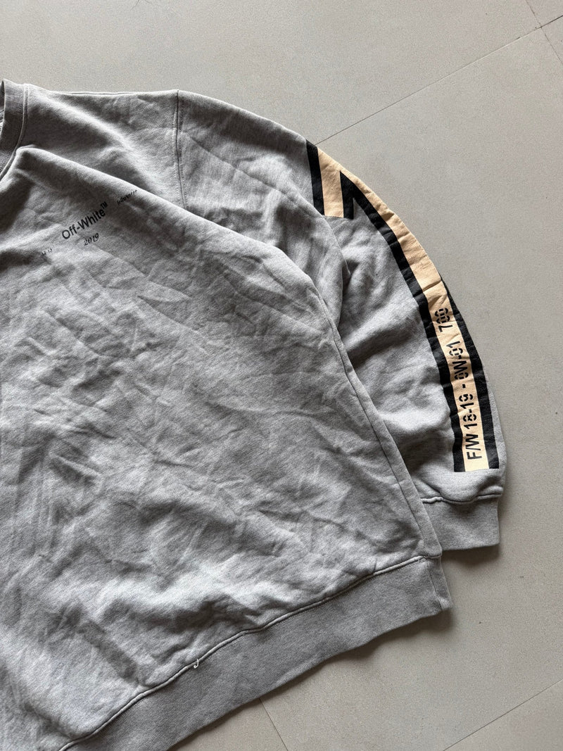 OFF WHITE SWEATSHRT - M - Aged Arc