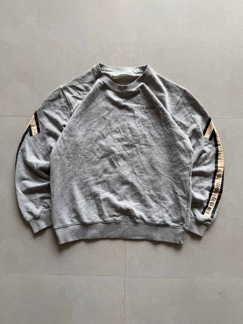 OFF WHITE SWEATSHRT - M - Aged Arc