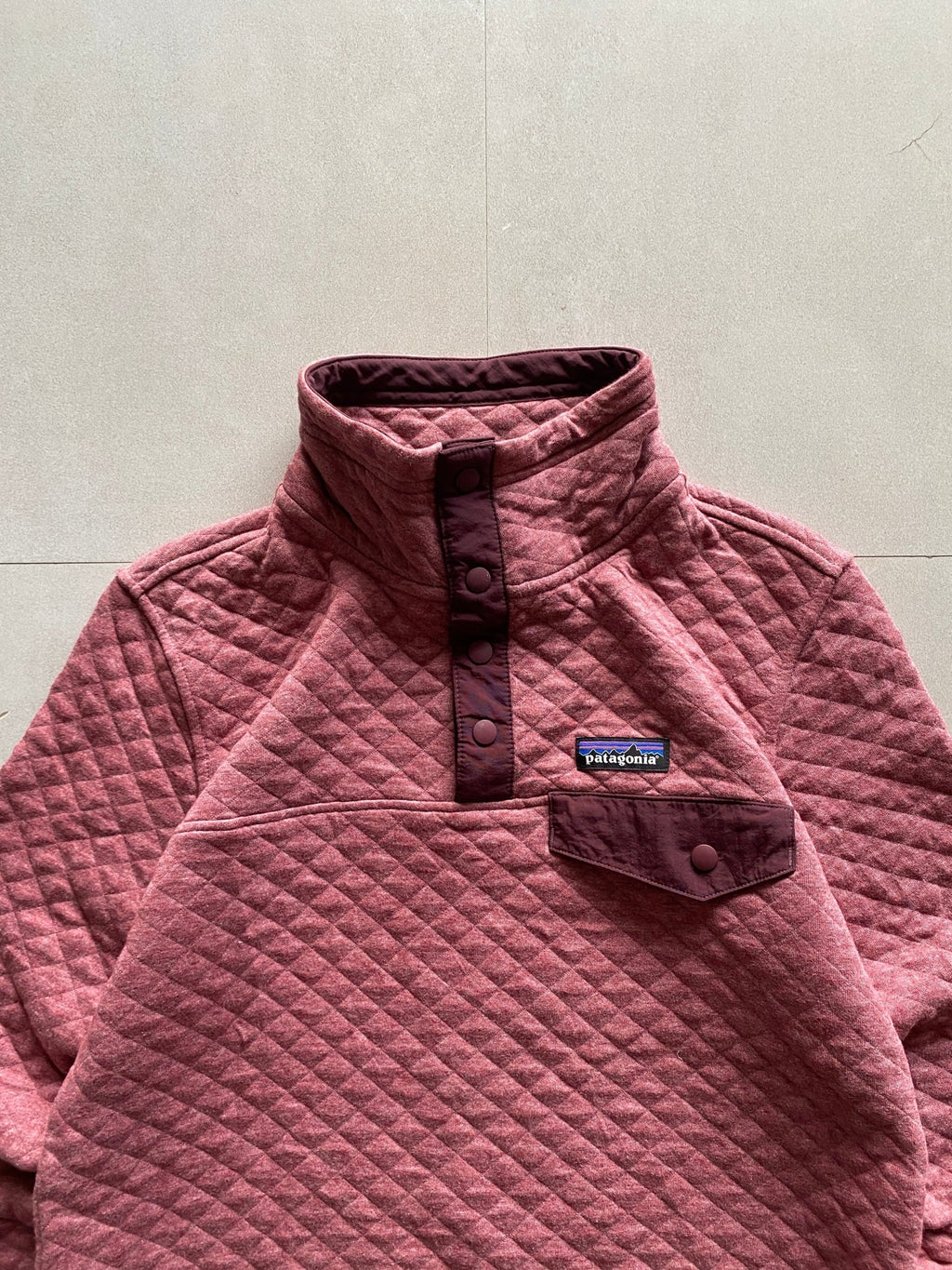 PATAGONIA QUILT SNAP T PULLOVER - XS - Aged Arc
