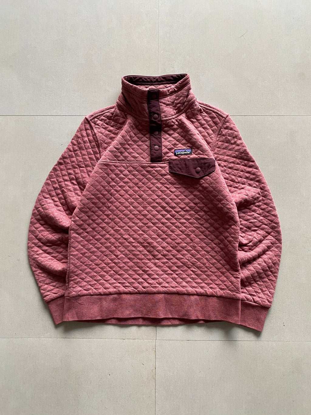 PATAGONIA QUILT SNAP T PULLOVER - XS - Aged Arc