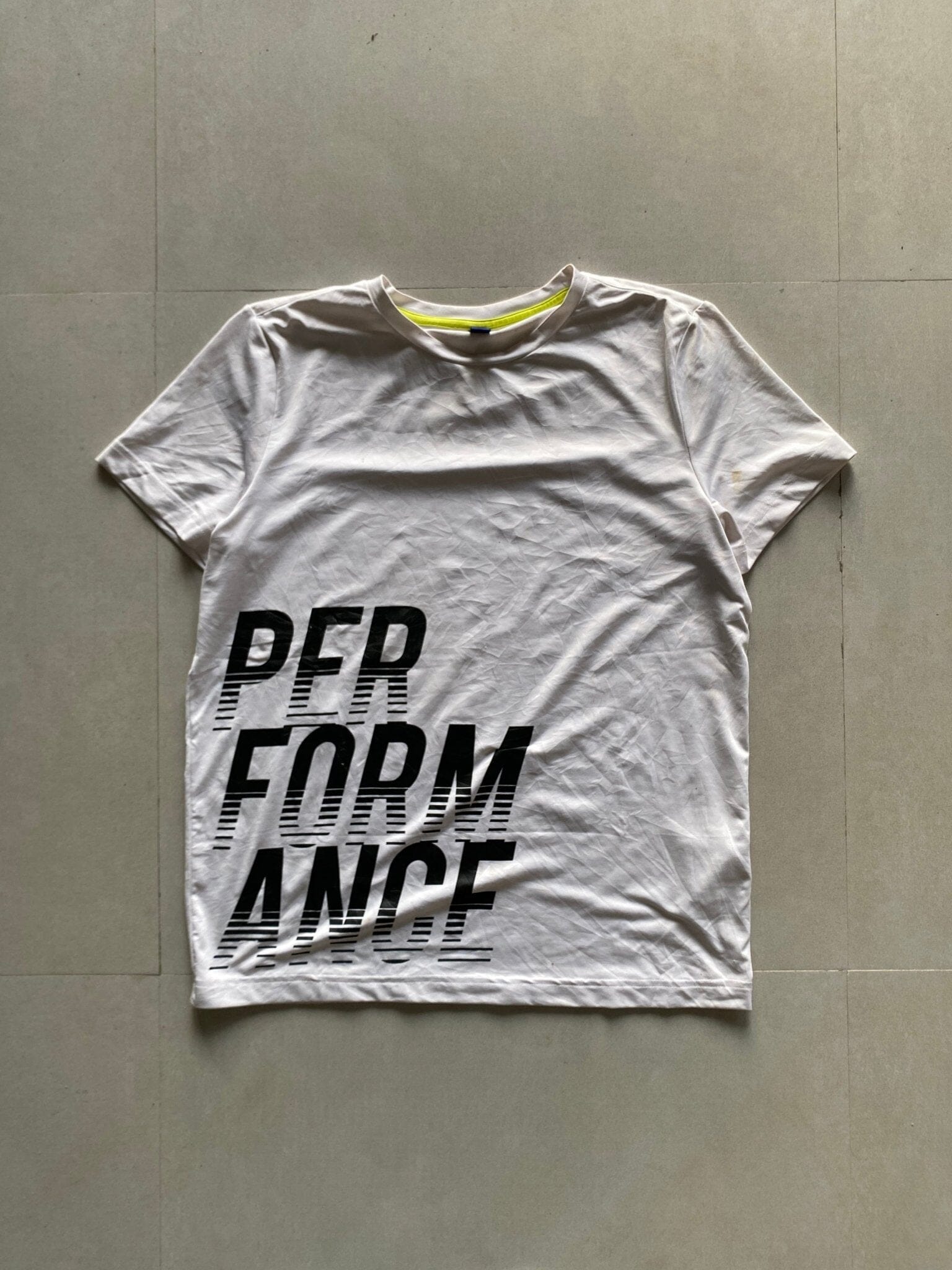 PERFORMANCE GYM TEE - S - Aged Arc