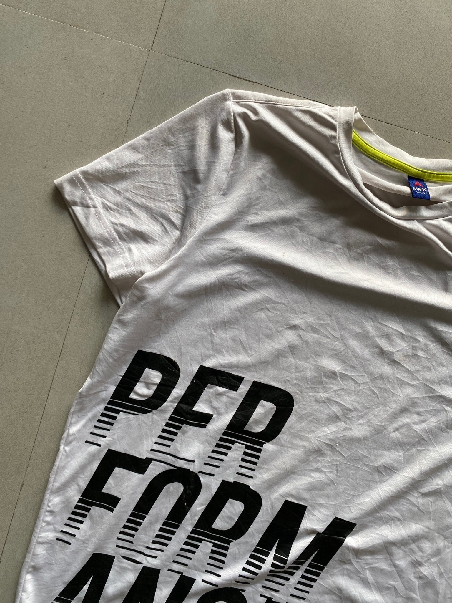 PERFORMANCE GYM TEE - S - Aged Arc