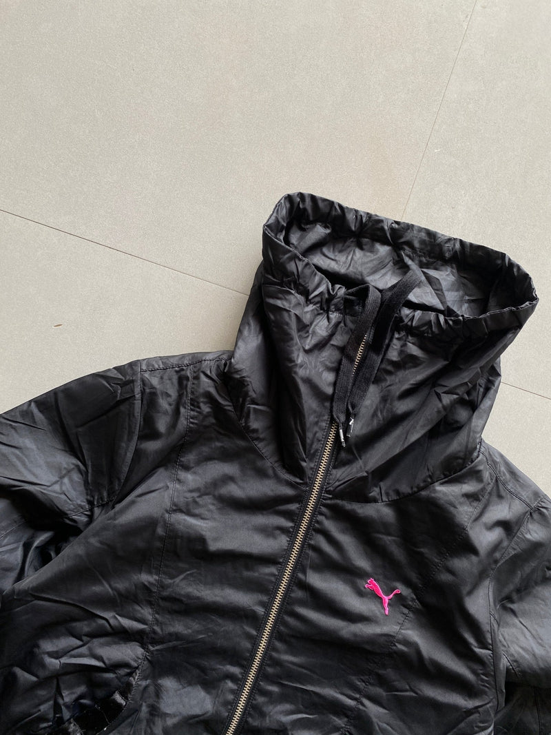 PUMA WOMENS QUILTED JACKET - XS - Aged Arc