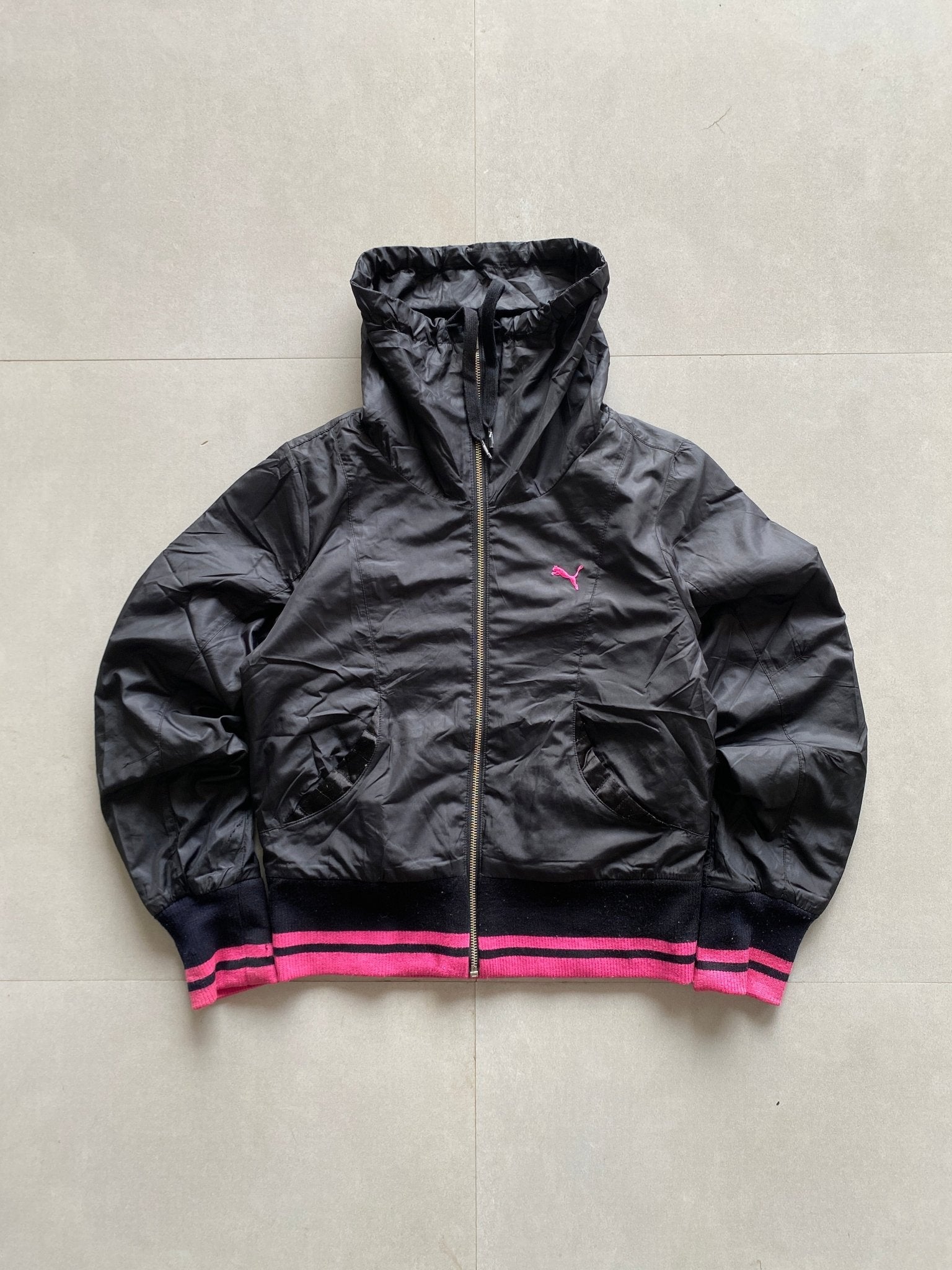PUMA WOMENS QUILTED JACKET - XS - Aged Arc