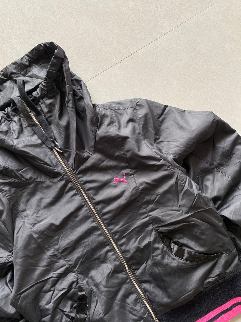PUMA WOMENS QUILTED JACKET - XS - Aged Arc