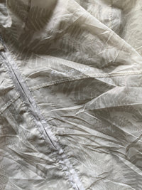 QUECHUA PRINTED WOMENS WINDBREAKER JACKET - XS - Aged Arc