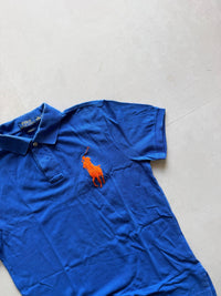 RALPH LAUREN BIG PONY POLO TEE - XXS - Aged Arc