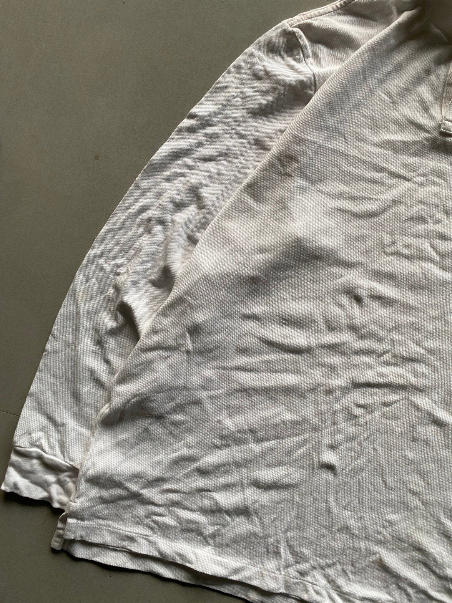 RALPH LAUREN FULL SLEEVE POLO SHIRT - XL - Aged Arc
