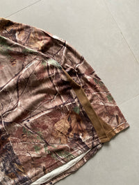 REAL TREE CAMOU QUARTER ZIP JACKET - XL - Aged Arc