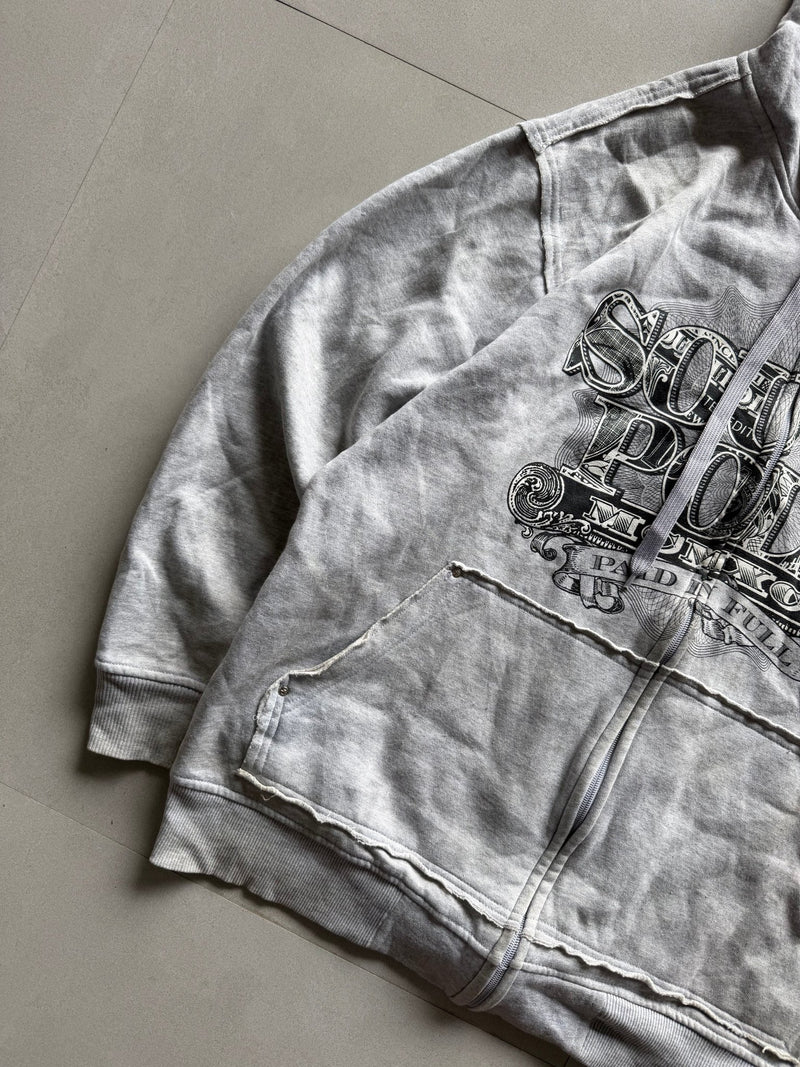 SOUTH POLE ZIPPER HOODIE - L - Aged Arc