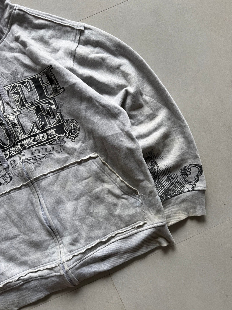 SOUTH POLE ZIPPER HOODIE - L - Aged Arc