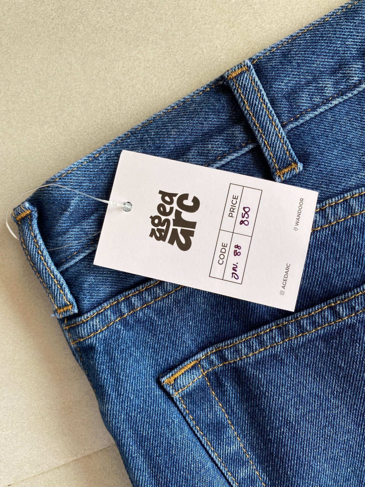 STRIGHT FIT DENIM - XL - Aged Arc