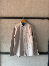 THREADBARE LINEN SHIRT - Aged Arc