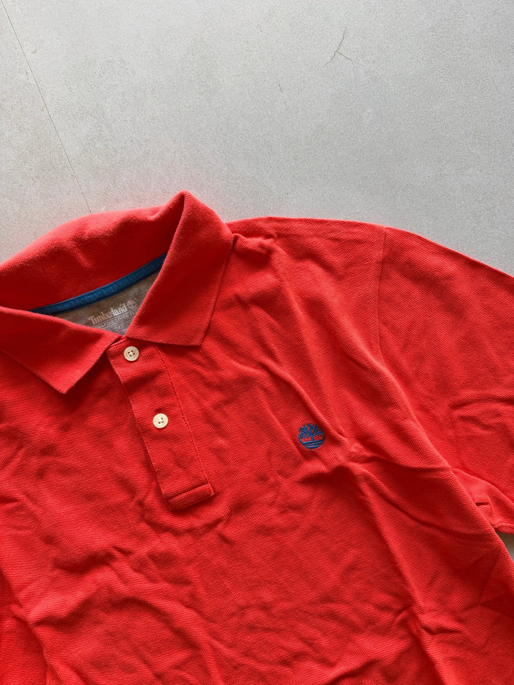 TIMBERLAND POLO TEE - M - Aged Arc