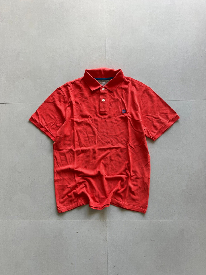 TIMBERLAND POLO TEE - M - Aged Arc