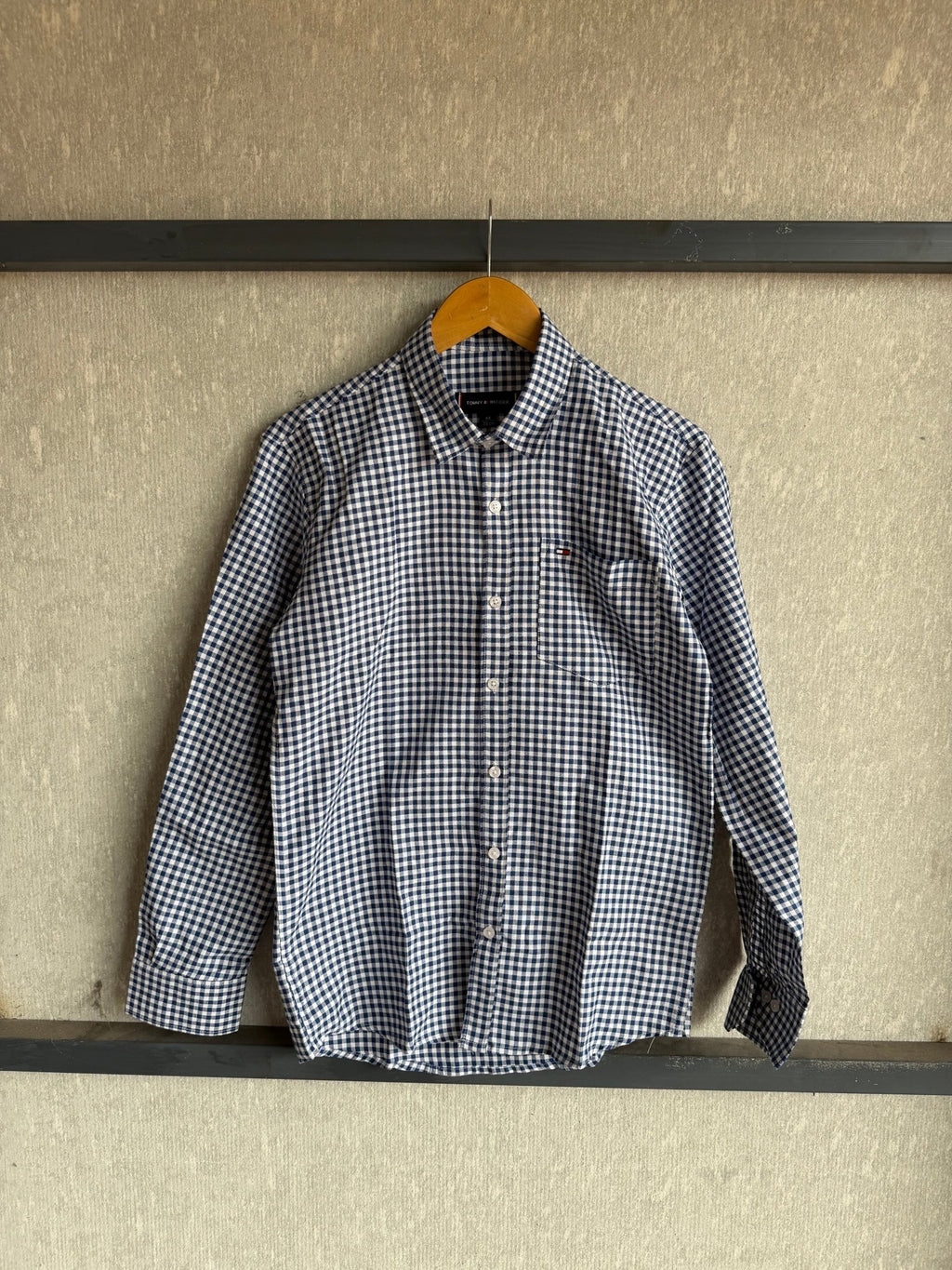 TOMMY HILFIGER CHECKERED SHIRT - M-XL - Aged Arc