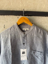 TOPTEN LINEN SHIRT - L - Aged Arc