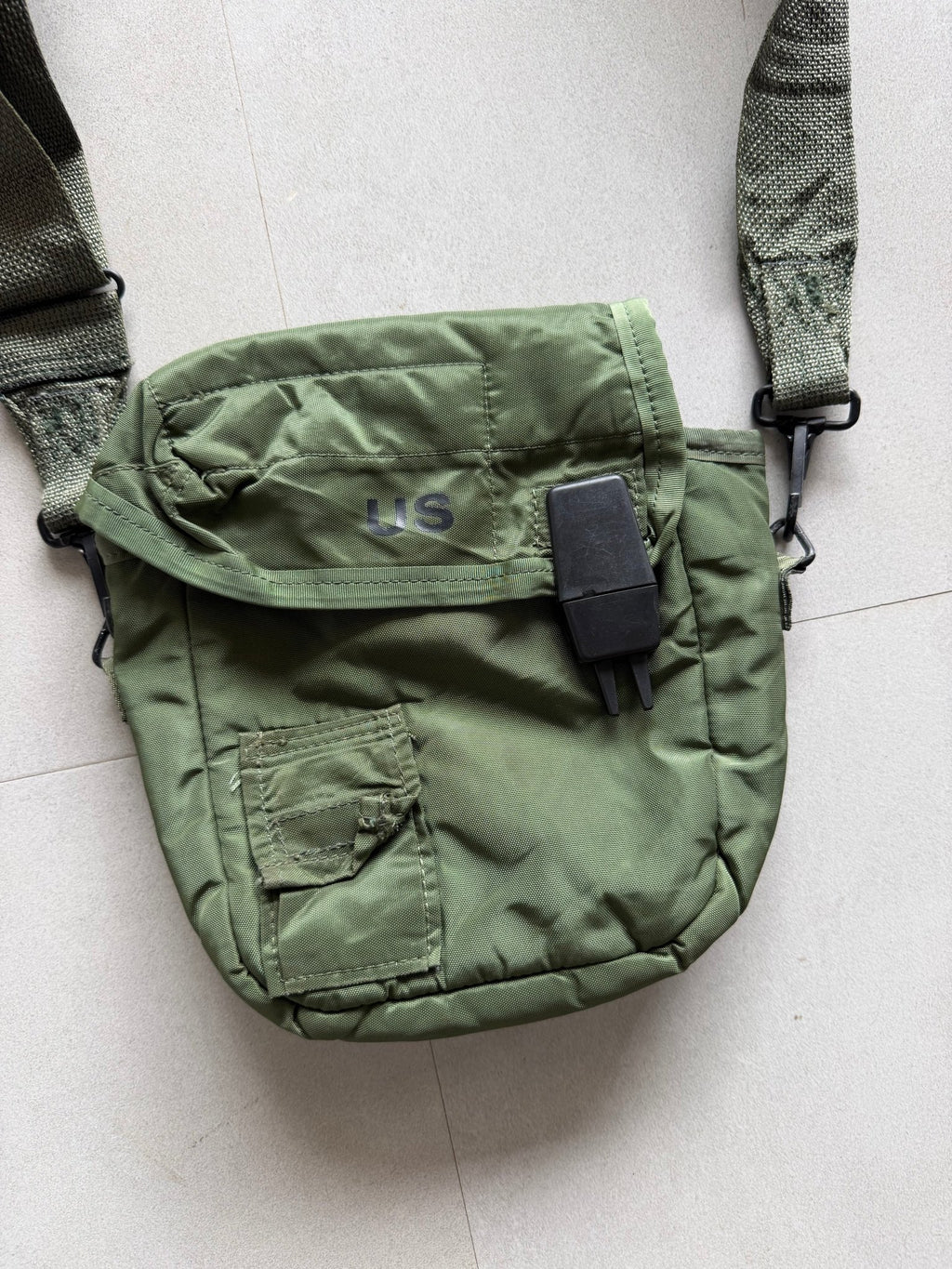 U S ARMY MILITARY WATER BAG - Aged Arc